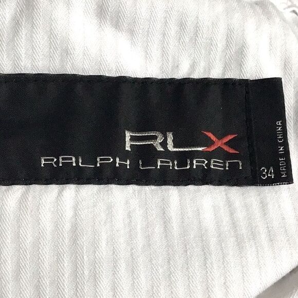 Ralph Lauren Sport RLX Blue White Paisley Print Classic Cotton Shorts - Picture 12 of 13